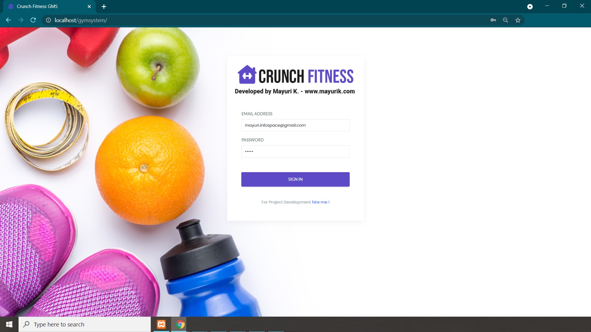 Gym Management System Project In Php Free Download